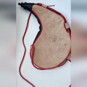 Vintage Leather Wine Skin Canteen made in Spain